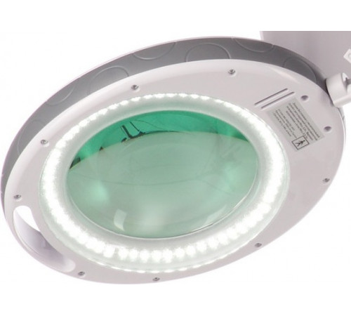 Лампа лупа ЛЛ-3 Атисмед на струбцине, косметологическая регулируемая