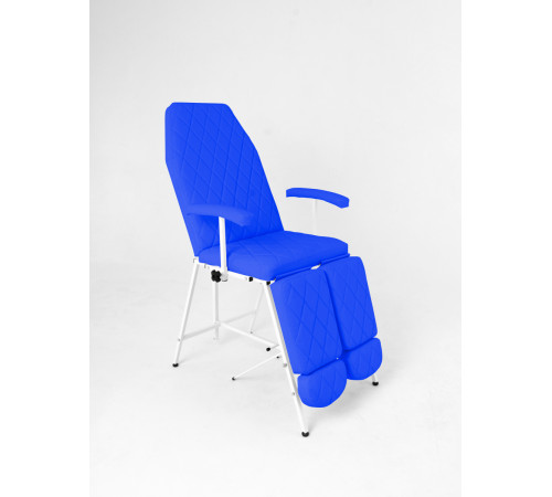 Кресло педикюрное с прошивкой ромбом Горизонт