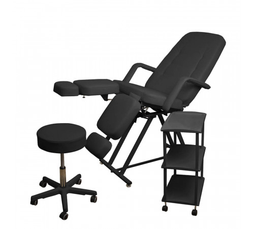 Педикюрное кресло «ЧЕРНЫЙ АТЛЕТ»