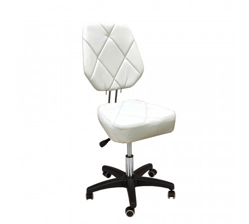 Стул мастера «Грэй» на черном пластмассовом каркасе