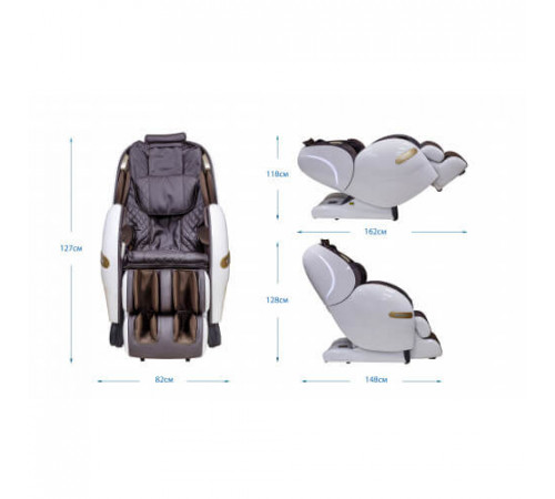 Массажное кресло Méridien Jamaica White