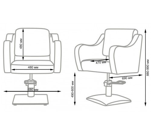 Комплект МД-24 (кресло + мойка)