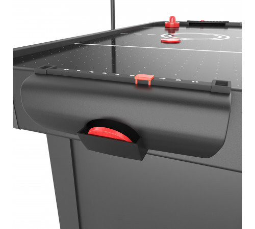 Игровой стол UNIX Line Аэрохоккей (142х64 cм) Black