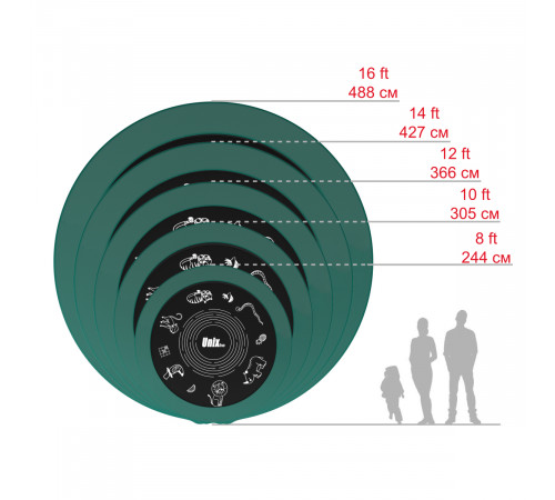 Батут UNIX Line SUPREME GAME 10 ft