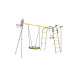 Детский спортивный комплекс для дачи ROMANA Акробат - 2 (желтый/серый)