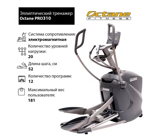 Эллиптический тренажер Octane PRO310