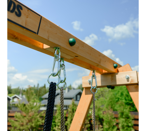 Детский игровой комплекс UNIX Kids (6 in 1) Dark Green