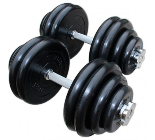 Гантели разборные обрезиненные (пара) по 35 кг