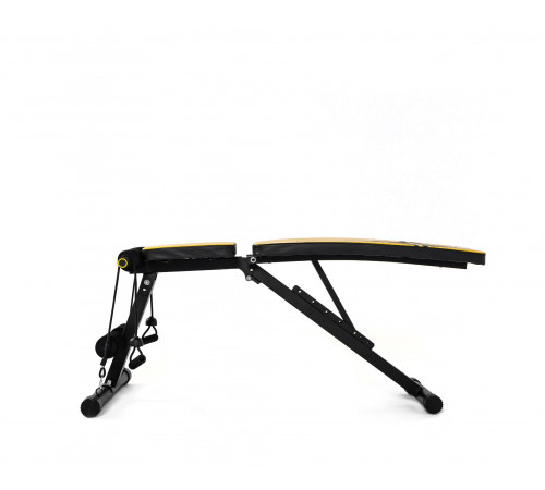 Скамья универсальная с эспандерами DFC D008Y