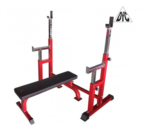 Скамья со стойками под штангу DFC DZ005FB