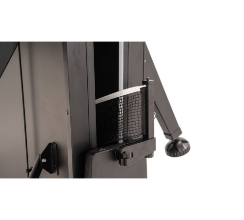 Теннисный стол складной для помещений "RASSON PREMIUM T01 Indoor" (274 х 152,5 х 76 см, черный ясень) с сеткой