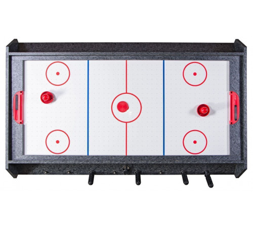 Стол-трансформер «Vortex 3-in-1» (3 игры: аэрохоккей, футбол, бильярд, 127 х 78.7 х 86.4 см, серый)