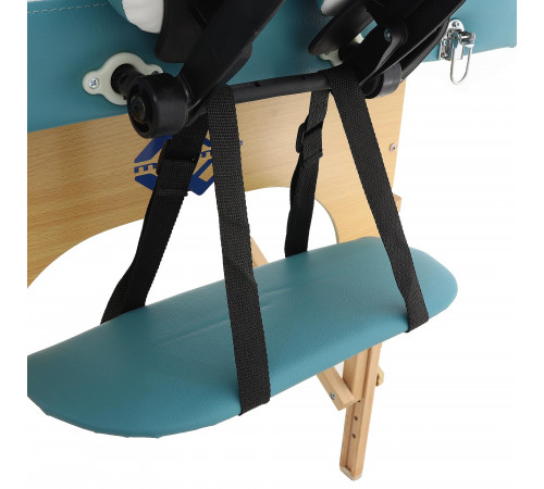 Массажный стол складной деревянный  JF-AY01 3-х секционный (светлая рама)