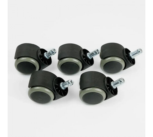 Колесо вставное пластик (прорезиненый)