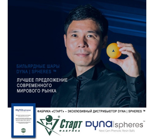 Шары Dynaspheres Silver Snooker 52,4 мм