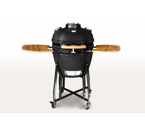 Керамический гриль-барбекю 22 дюйма (черный) (57см)