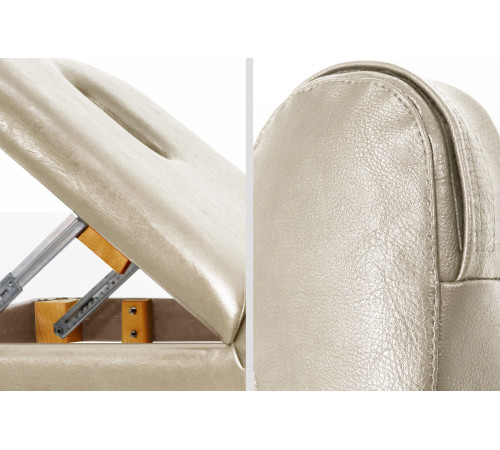 Массажный стол Relax Comfort бежевая кожа (№6)