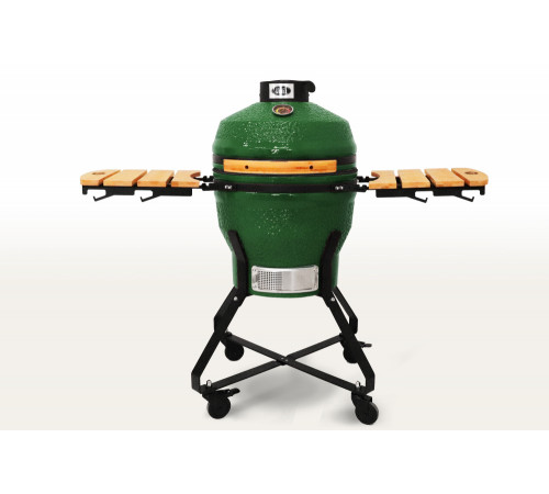 Керамический гриль-барбекю 18 дюймов (зеленый) (45 см)