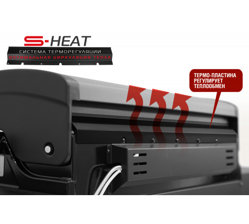 Газовый гриль 6+1 горелка