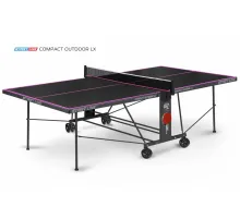 Теннисный стол Compact-2 LX Всепогодный Black